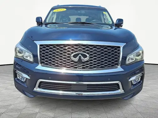 Blue 2015 INFINITI QX80 Base