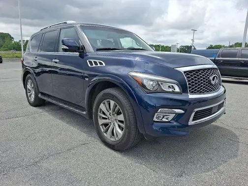 Blue 2015 INFINITI QX80 Base