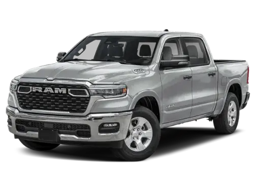 Billet Silver Metallic Clear-Coat Exterior Paint 2026 RAM 1500 Big Horn/Lone Star