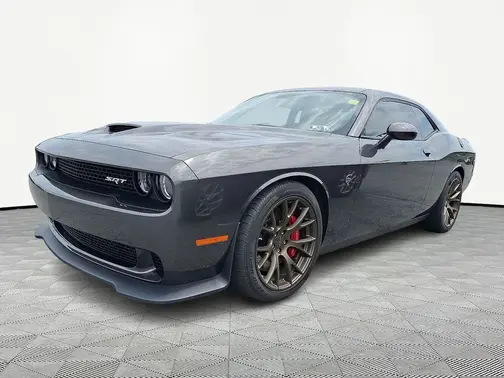 Gray 2016 Dodge Challenger SRT Hellcat