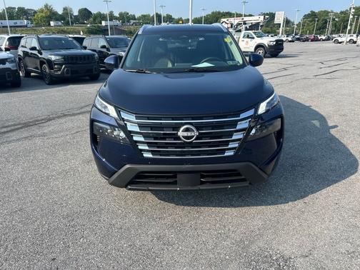 Blue 2025 Nissan Rogue SV