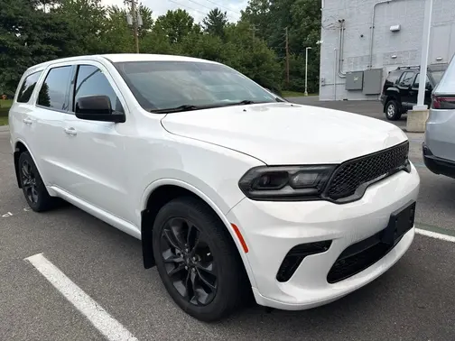 White 2021 Dodge Durango SXT Plus