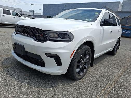 White 2021 Dodge Durango SXT Plus