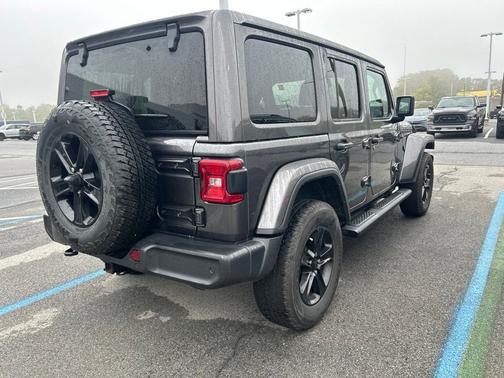 Gray 2022 Jeep Wrangler Unlimited Sahara Altitude