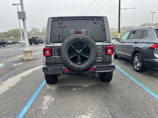 Gray 2022 Jeep Wrangler Unlimited Sahara Altitude