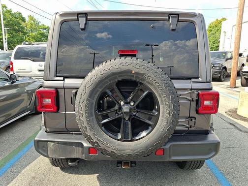 Gray 2022 Jeep Wrangler Unlimited Sahara Altitude