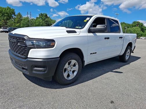 Bright White Clear-Coat Exterior Paint 2026 RAM 1500