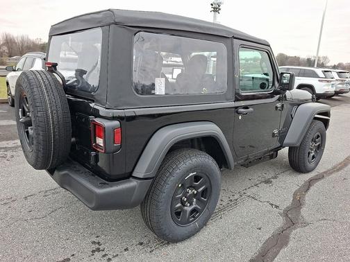 Black Clear-Coat Exterior Paint 2026 Jeep Wrangler Sport