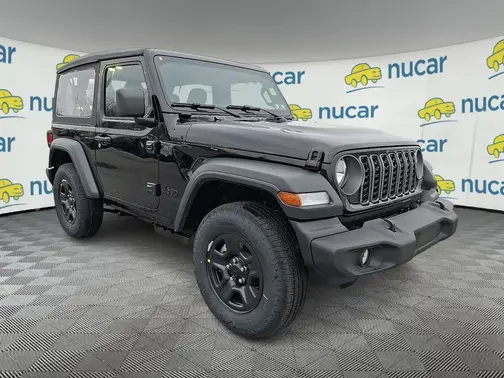 Black Clear-Coat Exterior Paint 2026 Jeep Wrangler Sport
