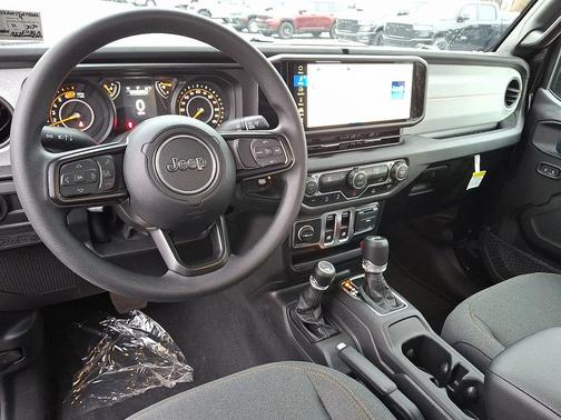 Black Clear-Coat Exterior Paint 2026 Jeep Wrangler Sport