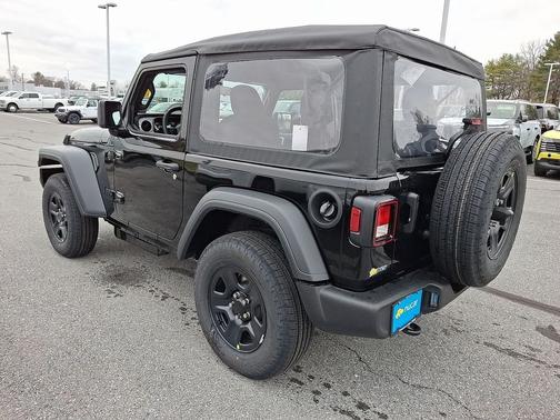Black Clear-Coat Exterior Paint 2026 Jeep Wrangler Sport