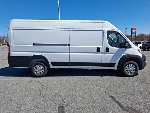 Bright White Clear-Coat Exterior Paint 2026 RAM ProMaster 3500 High Roof