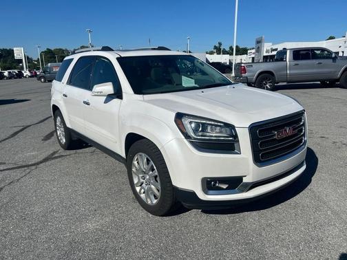 White 2016 GMC Acadia SLT-1