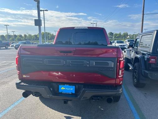 Red 2019 Ford F-150 Raptor