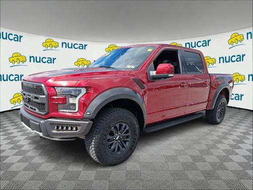Red 2019 Ford F-150 Raptor