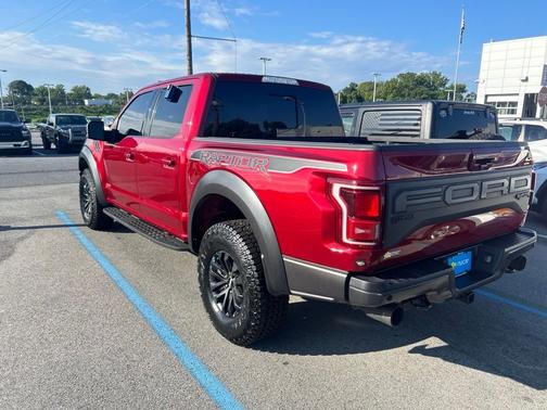 Red 2019 Ford F-150 Raptor
