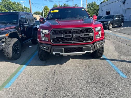 Red 2019 Ford F-150 Raptor