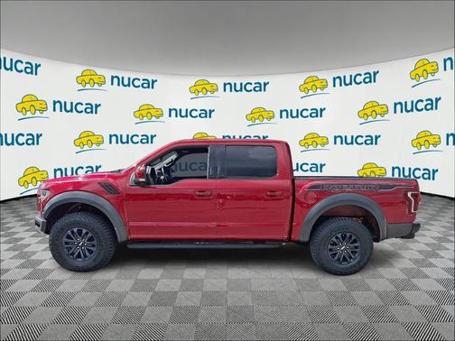 Red 2019 Ford F-150 Raptor