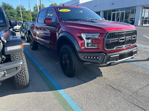 Red 2019 Ford F-150 Raptor