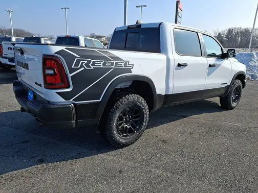 Bright White Clear-Coat Exterior Paint 2026 RAM 1500 Rebel