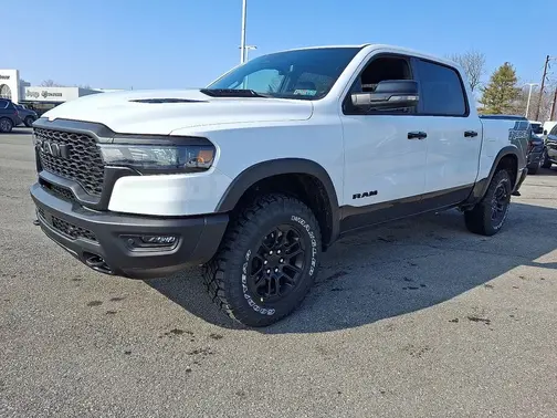 Bright White Clear-Coat Exterior Paint 2026 RAM 1500 Rebel