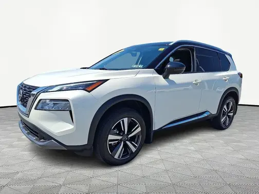 White 2023 Nissan Rogue SL