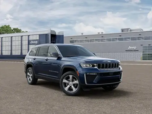 Fathom Blue Pearl-Coat Exterior Paint 2026 Jeep Grand Cherokee L Limited