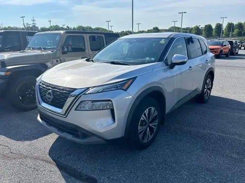 Silver 2022 Nissan Rogue SV