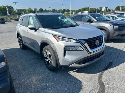 Silver 2022 Nissan Rogue SV