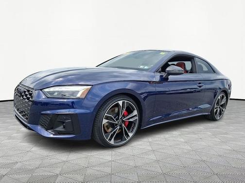 Blue 2022 Audi S5 3.0T Prestige