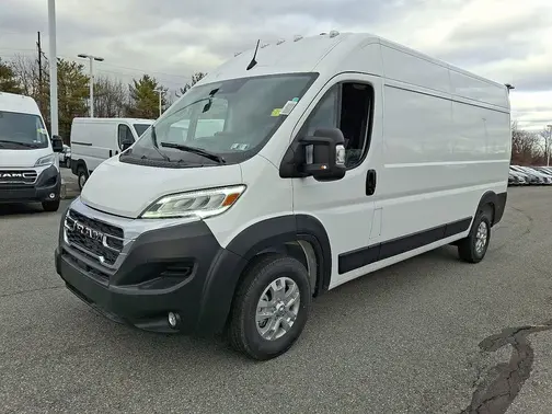Bright White Clear-Coat Exterior Paint 2026 RAM ProMaster 2500 High Roof