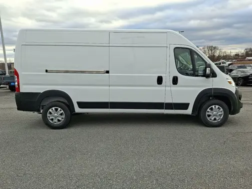 Bright White Clear-Coat Exterior Paint 2026 RAM ProMaster 2500 High Roof