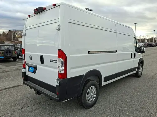 Bright White Clear-Coat Exterior Paint 2026 RAM ProMaster 2500 High Roof