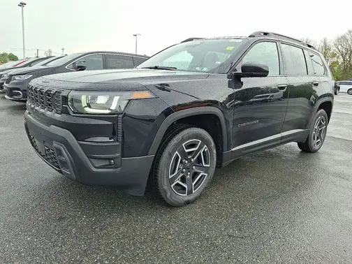 Diamond Black Crystal Pearl-Coat Exterior Paint 2026 Jeep Cherokee Limited