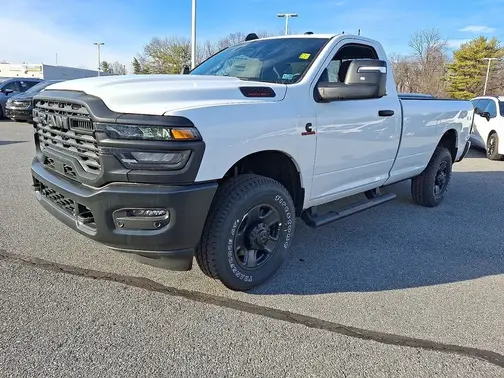 Bright White Clear-Coat Exterior Paint 2026 RAM 3500 Tradesman