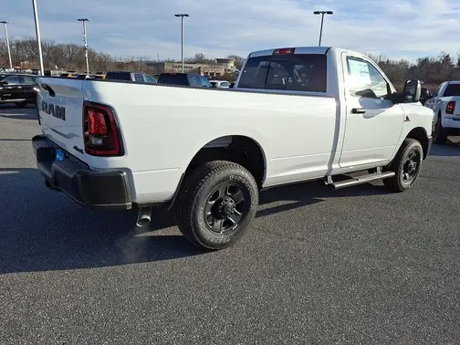 Bright White Clear-Coat Exterior Paint 2026 RAM 3500 Tradesman