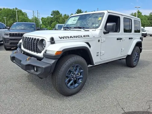 Bright White Clear-Coat Exterior Paint 2026 Jeep Wrangler
