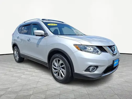 Silver 2015 Nissan Rogue SL