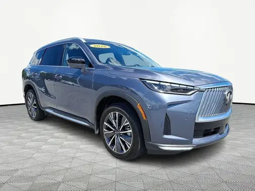 Blue 2026 INFINITI QX60 LUXE