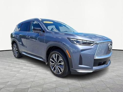 Blue 2026 INFINITI QX60 LUXE