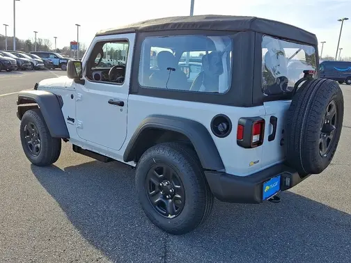 Bright White Clear-Coat Exterior Paint 2026 Jeep Wrangler Sport