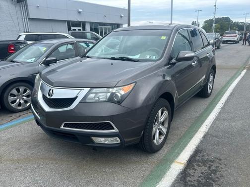 Gray 2012 Acura MDX 3.7L