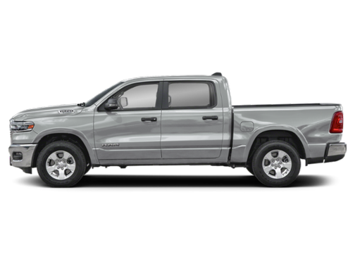 Billet Silver Metallic Clear-Coat Exterior Paint 2026 RAM 1500 Big Horn/Lone Star