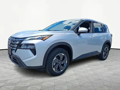 Silver 2025 Nissan Rogue SV