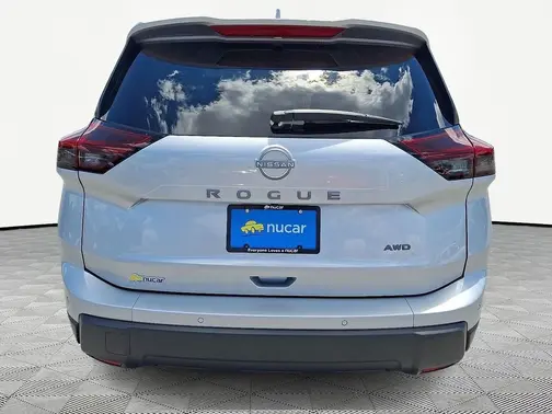 Silver 2025 Nissan Rogue SV
