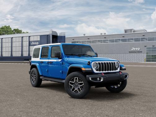 Hydro Blue Pearlcoat 2027 Jeep Wrangler Sahara