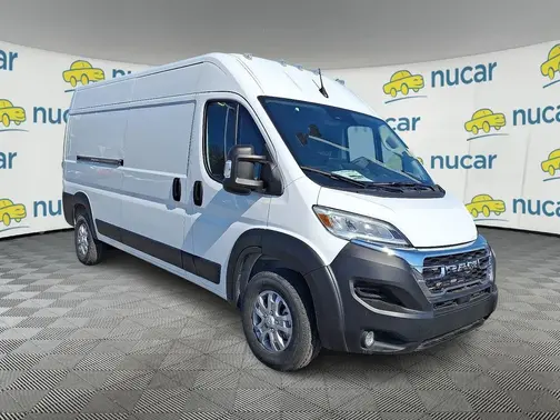 Bright White Clear-Coat Exterior Paint 2026 RAM ProMaster 2500 High Roof