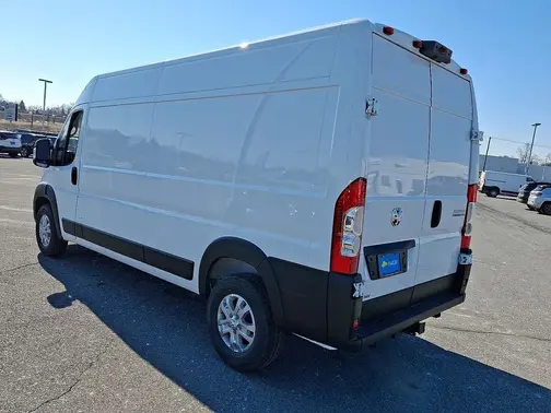 Bright White Clear-Coat Exterior Paint 2026 RAM ProMaster 2500 High Roof