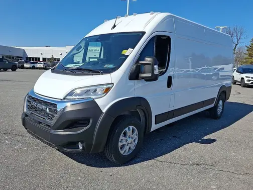 Bright White Clear-Coat Exterior Paint 2026 RAM ProMaster 2500 High Roof
