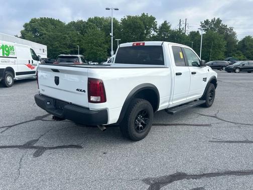 White 2022 RAM 1500 Classic Warlock